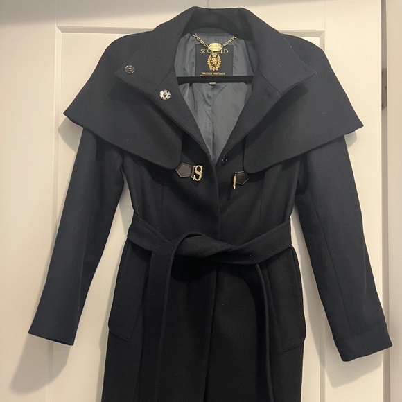 Women navy Scofield coat - Picture 5 of 13